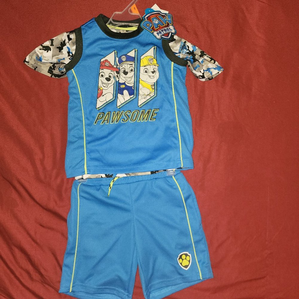 Paw Patrol  3 piece short set